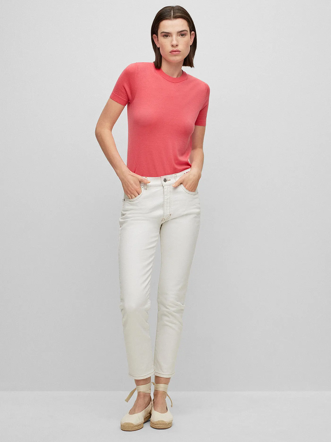 BOSS | Pullover FAYSSIASI | rosa